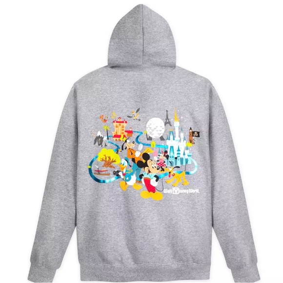 Mickey Mouse and Friends Zip Up Hoodie for Adult M and 2XL - Picture 2 of 7